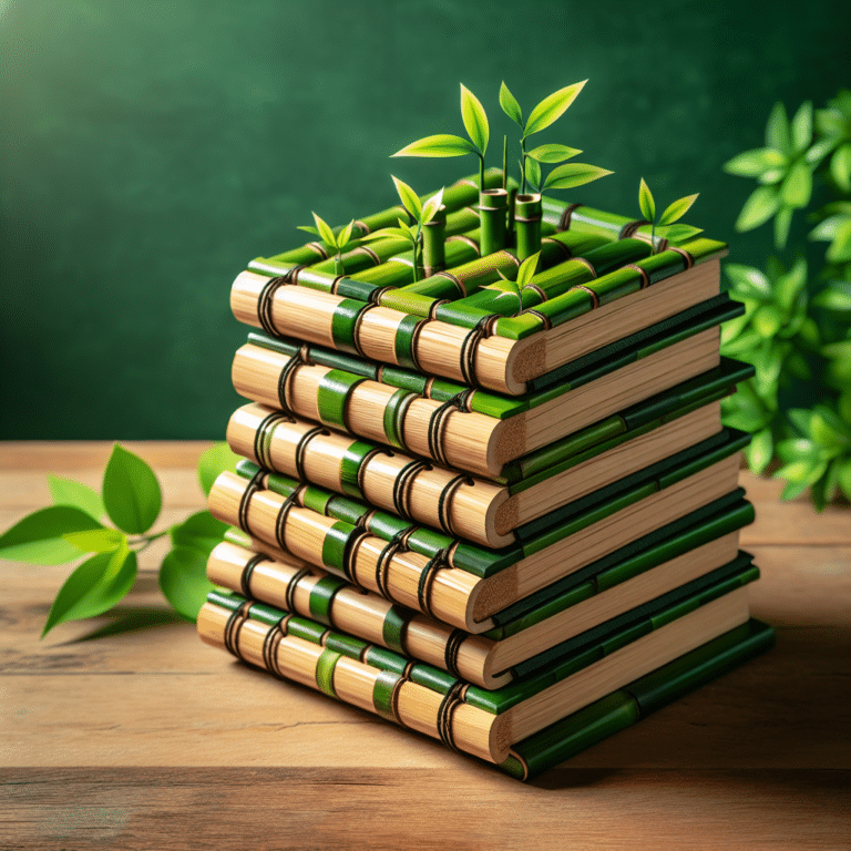 Going Green with Bamboo Paper Notebooks