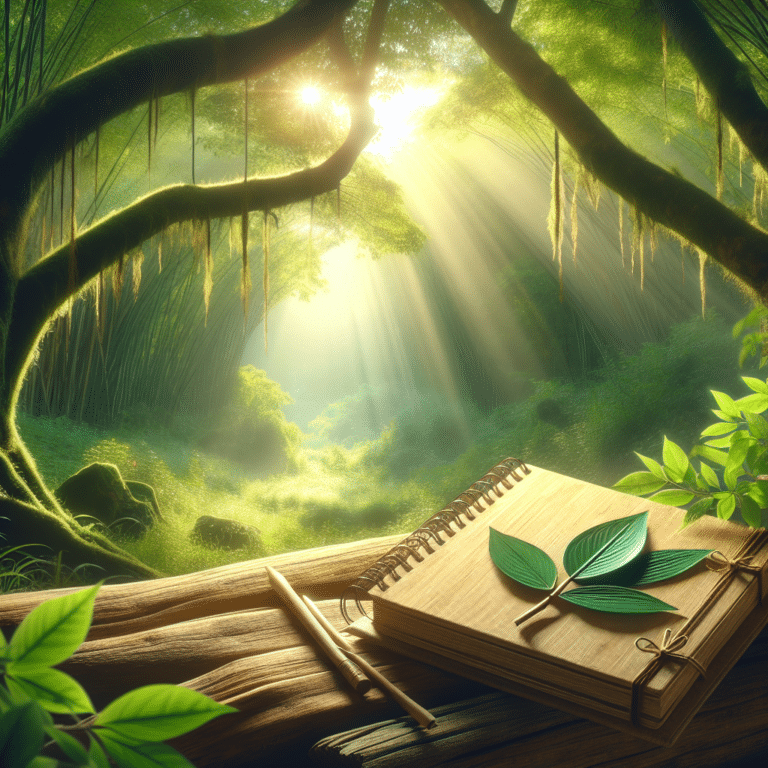 Going Green with Bamboo Paper Notebooks