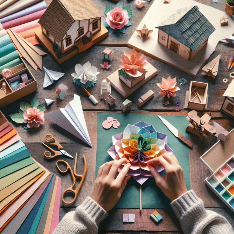 Let's Get Crafting: DIY Projects with Recycled Paper