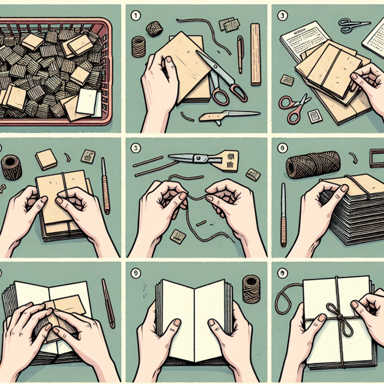 Ace Your Studies the Eco-Friendly Way: DIY Recycled Notebooks