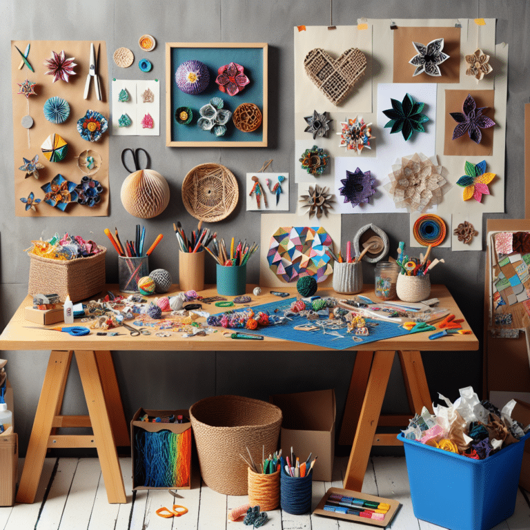 Let's Get Crafting: DIY Projects with Recycled Paper