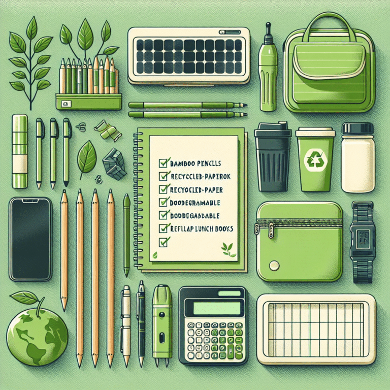 Eco-Friendly School Supply Checklist