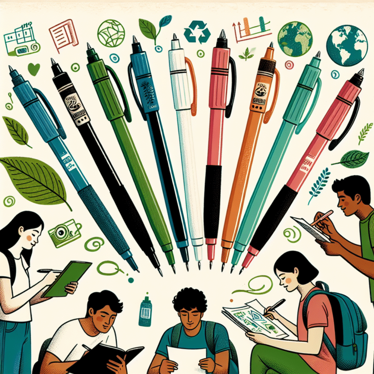Biodegradable Pens: An Eco-Conscious Choice for Students