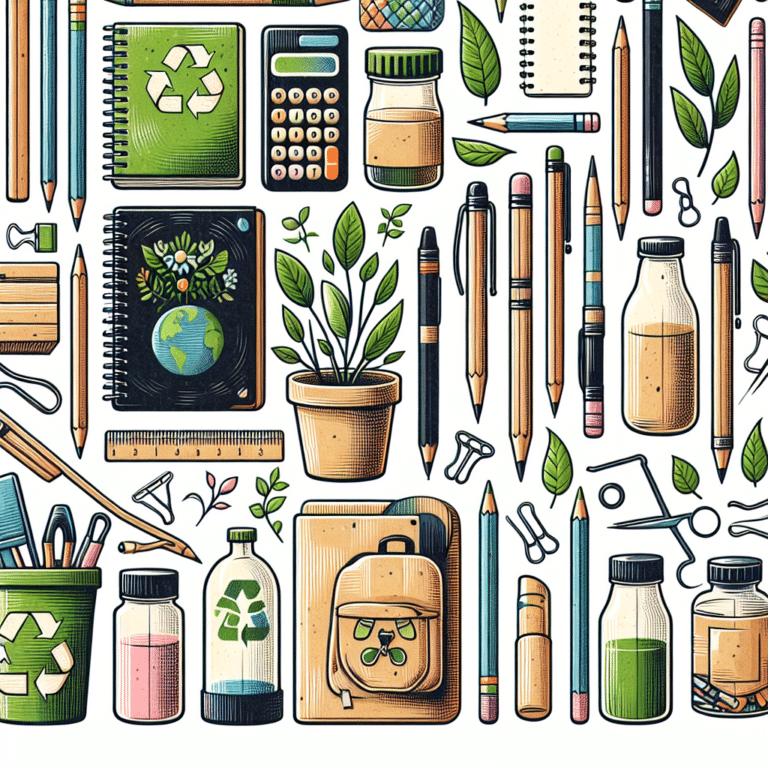  "Sustainable Materials: A New Era for School Supplies