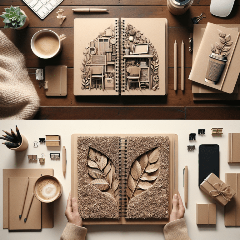 Recycled Paper Notebooks: A Sustainable Choice for Home and Office