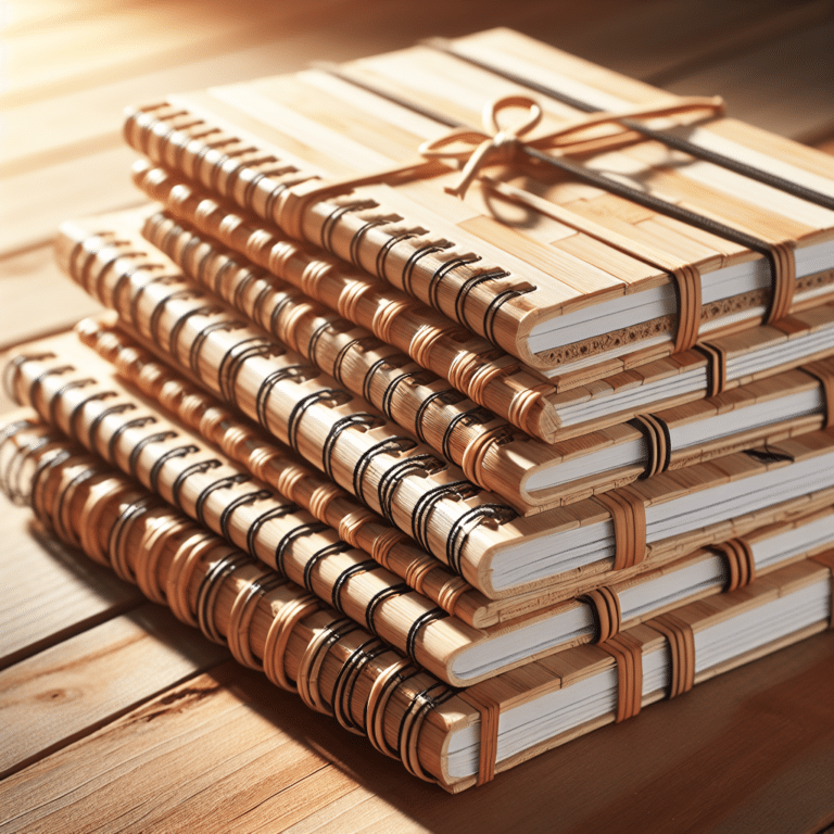 Bamboo Paper Notebooks: A New Wave of Sustainable Stationery