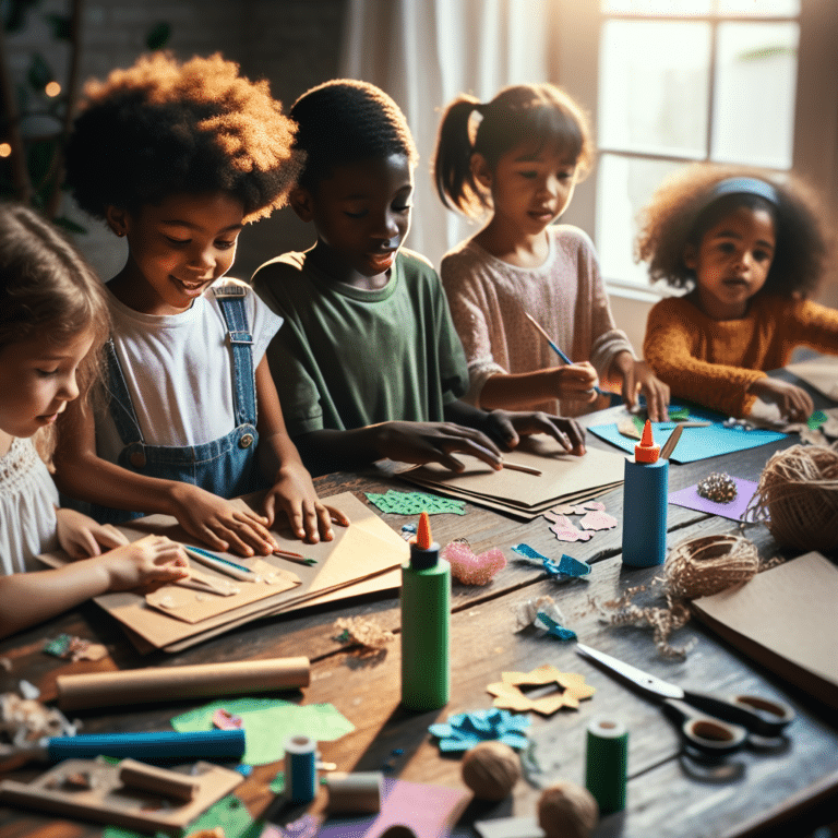 DIY Eco-Friendly Kids Crafts: Paper and Notebooks